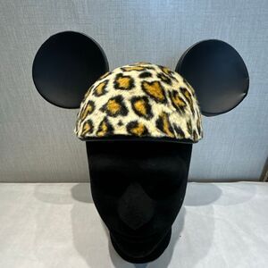 Mickey Mouse Ears Minnie Leopard Print Adult Size Walt Disney World Disneyland W